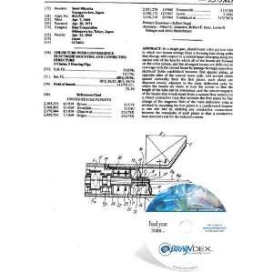 NEW Patent CD for COLOR TUBE WITH CONVERGENCE ELECTRODE MOUNTING AND 