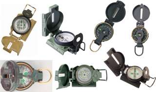 Military Style Camping LENSATIC TACTICAL COMPASSES  