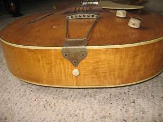 Vintage 1950s KAY Guitar Electric Wooden Good Condition Needs Tuned 