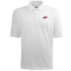 Carolina Hurricanes Classic Pique Xtra Lite Polo Shirt (White)   XX 