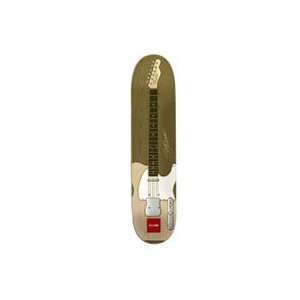  Chocolate Johnston Guitar Series Deck 7.6 X 31.125 Sports 