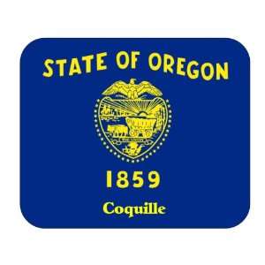  US State Flag   Coquille, Oregon (OR) Mouse Pad 