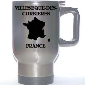  France   VILLESEQUE DES CORBIERES Stainless Steel Mug 