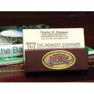   Company Business Card Holder Round Rock Express