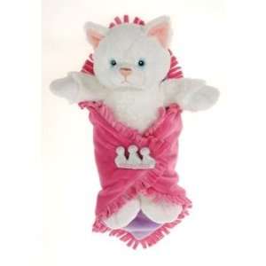   Babies 11 White Kitten In Baby Blanket Case Pack 12 Toys & Games