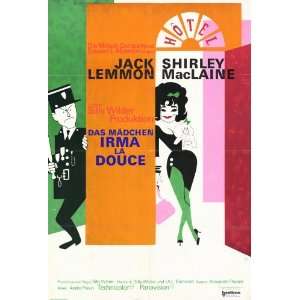  Irma La Douce (1963) 27 x 40 Movie Poster German Style A 