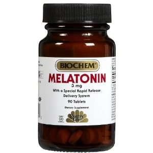  Country Life Biochem Melatonin 3 mg Rapid Release Tabs 