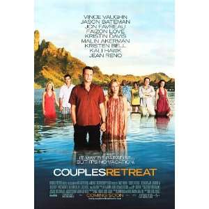  Couples Retreat Movie Poster Double Sided Original 27x40 