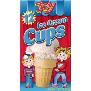 Joy Cake Cup Cones, 12 Count Box (Pack of 6)  Grocery 