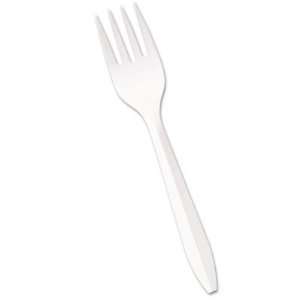  Boardwalk® Mediumweight Polypropylene Cutlery, Fork 