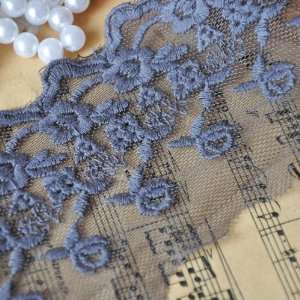   Gauze Embroidered Lace Material for Arts & Crafts