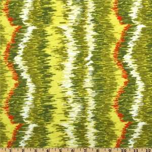  44 Wide Theory Abstract Olive/Lime Fabric By The Yard 