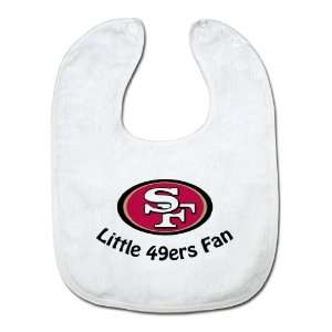  NFL San Francisco 49ers White Snap Bib with Team Logo 