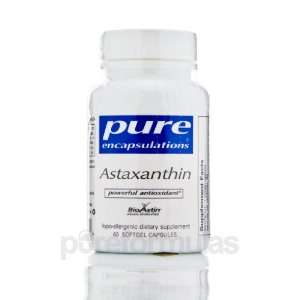  Pure Encapsulations Astaxanthin 60 Softgel Capsules 