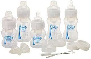Dr. Browns BPA Free Wide Neck Newborn Feeding Set 072239004401  