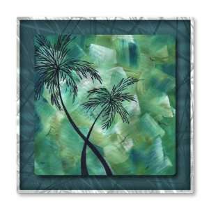  Tropical Dance III Metal Wall Art With Unique Visual 