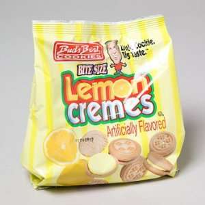 Buds Best Bag Cookies Lemon Cremes Case Grocery & Gourmet Food