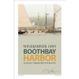  Maine Travel 11 x 17 Poster Featuring Windhammer Days in Boothbay 
