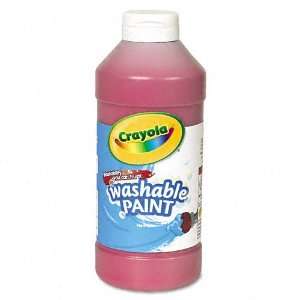    Washable Paint, Red, 16 oz   Sold As 1 Each   Creamy consistency 