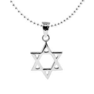  Sterling Silver Star of David Necklace Jewelry