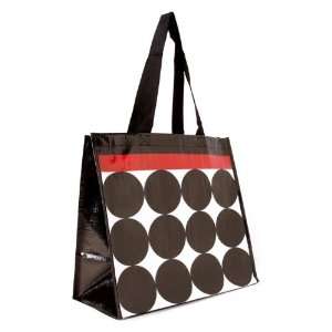   Lunch Tote Stripes & Big Dots Red By The Each Arts, Crafts & Sewing