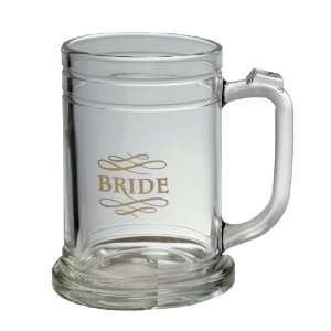  Ivy Lane Design Wedding Accessories Beer Stein Bride Glass 