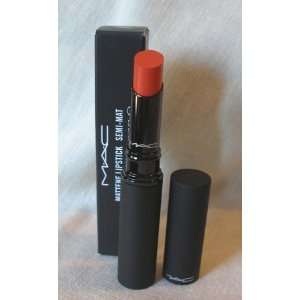  MAC Mattene Seimi Mat Lipstick Orange Dare   Yellow Orange 
