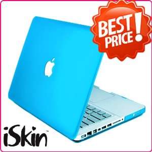 iSkin® AQUA BLUE Rubberized Satin SeeThru 13inch Hard Case Cover See 