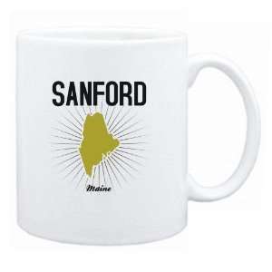 New  Sanford Usa State   Star Light  Maine Mug Usa City  