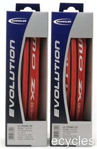 Schwalbe Ultremo ZX HD Speed Guard, Folding 700x 23 HS380 Red   NEW 