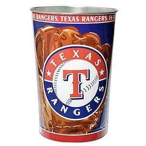 Texas Rangers MLB Tapered Wastebasket (15 Height)  