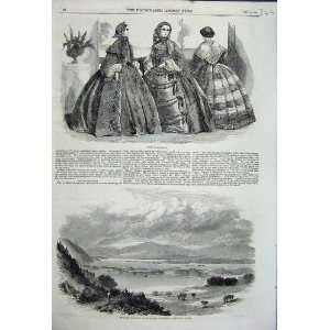  1858 Womens Fashion Dresses Mucross Lake Killarney