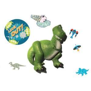   Party By Wallables, Inc. Wallables Disney Toy Story Rex 3D Wall Decor