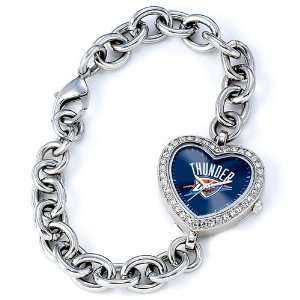 Ladies NBA Oklahoma City Thunder Heart Watch Jewelry