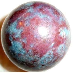  2 Ruby Kyanite Ball   Spiritual Healing Crystal Energy 