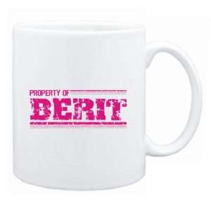  New  Property Of Berit Retro  Mug Name