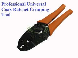 1Pc Professional Coaxial Cable Crimp Tool RG58, RG59, RG6