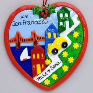   San Francisco Lombard Street Ornament 