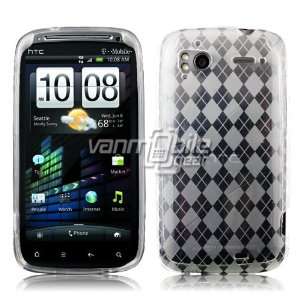 VanMobileGear Clear Design Premium 1 Pc Rubber Gel Skin Case for HTC 