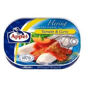Appel Herring Fillets in Tomato & Curry Sauce 200g  