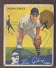 1933 Goudey Set Break 238 Hugh Critz VG  