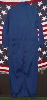 OVERALLS US NAVY BLUE COVERALLS DATED 1992 ALMOST MINT  