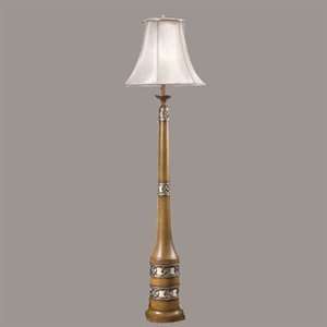  StylICON AC2104 CWS Claddagh Floor Lamp, Earth and Stone 