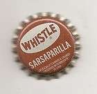 vintage bottle cap of whistle sarsaparilla 