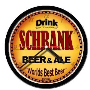  SCHRANK beer and ale cerveza wall clock 