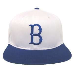  Brooklyn Dodgers Retro Snapback Cap Hat AN 2 Tone White 