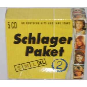  SCHLAGER PACKET 2   80 DEUTSCHE HITS UND IHRE STARS   5 CD 