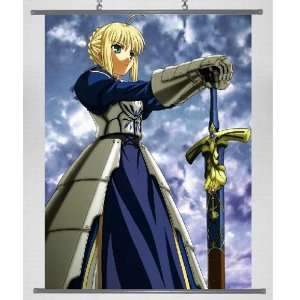  Home Decor Japanese Anime Wall Scroll Fate Stay Night 