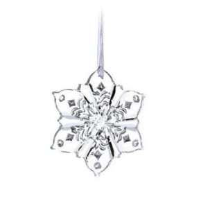  Junction 18 Glass Snowflake Christmas Decoration