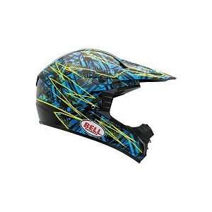  BELL SX 1 SCATTERED HELMET (X SMALL) (BLUE) Automotive